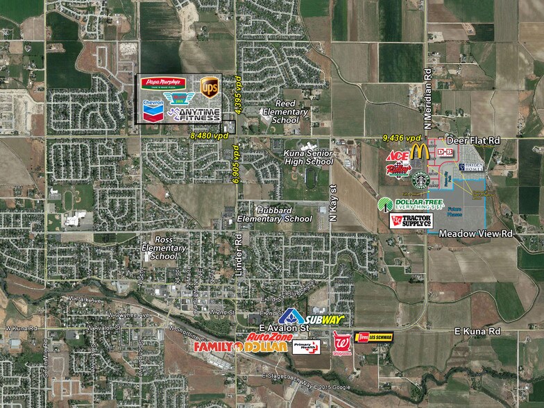 More Photos Of N Meridian Rd @ E Deer Flat Rd, Kuna General Retail For Lease