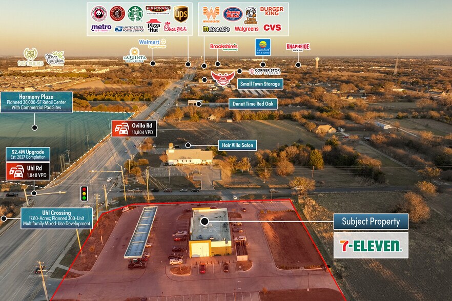 More Photos Of 760 FM664, Red Oak General Retail For Sale