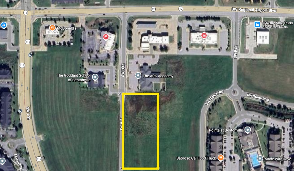 Primary Photo Of H St, Bentonville Land For Sale