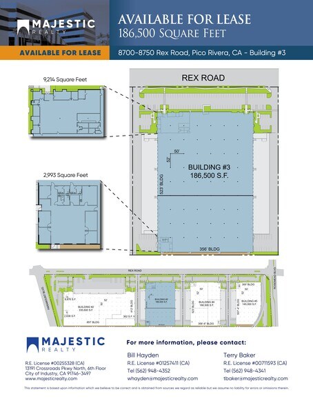 More Photos Of 8700-8750 Rex Rd, Pico Rivera Warehouse For Lease