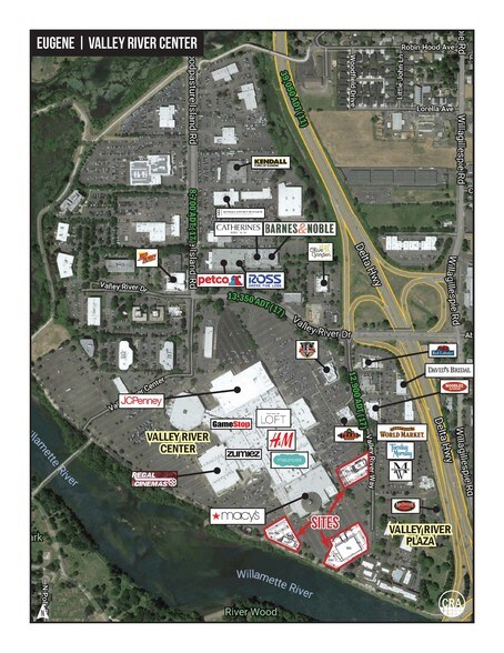 More Photos Of Valley River Ctr @ Valley River Way, Eugene Land For Lease