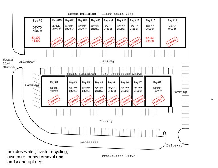 More Photos Of 11600 S 21st St, Roca Warehouse For Lease