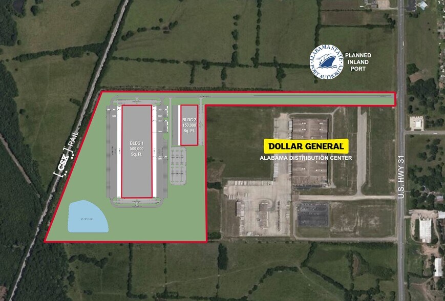 More Photos Of 6080 Mobile Hwy, Montgomery Warehouse For Lease