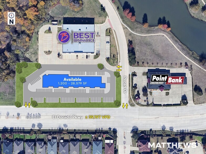 More Photos Of Pecan Dr & E Eldorado Pkwy, Little Elm Storefront For Lease
