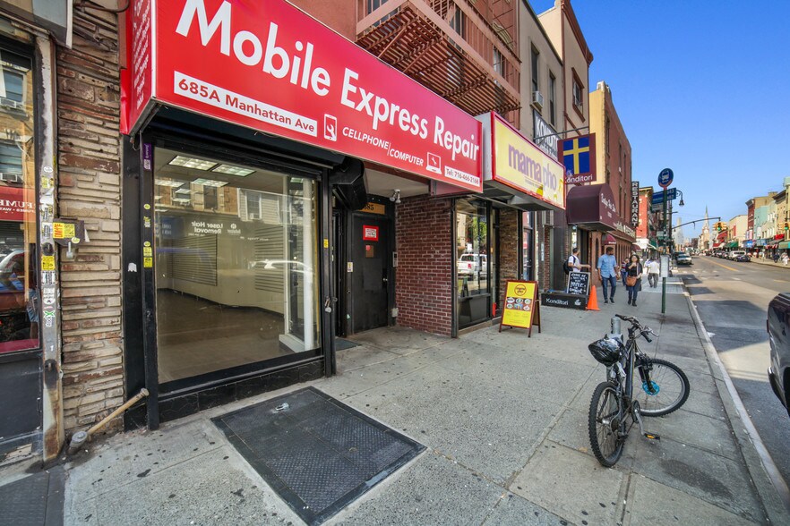 More Photos Of 685 Manhattan Ave, Brooklyn Storefront Retail Residential For Lease