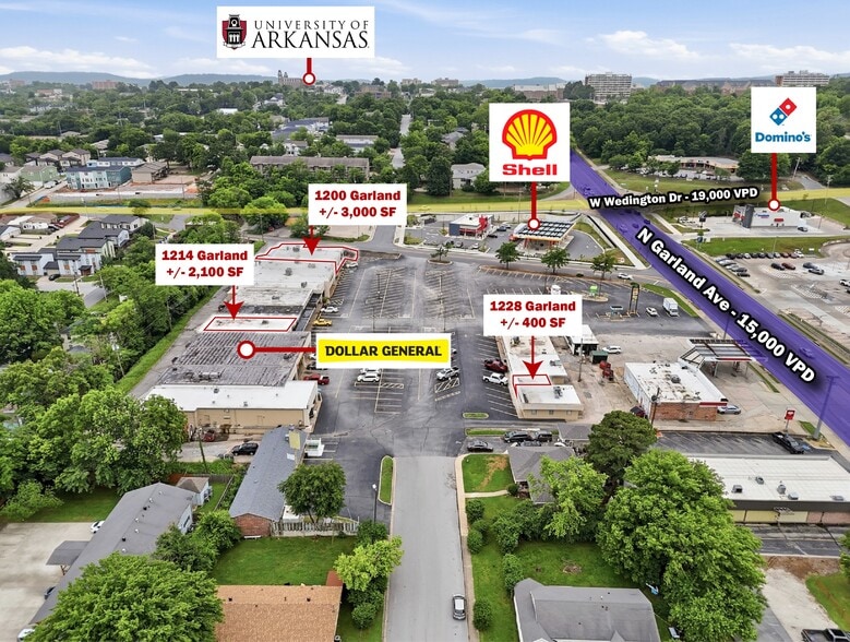 Primary Photo Of 1200-1220 N Garland Ave, Fayetteville Unknown For Lease
