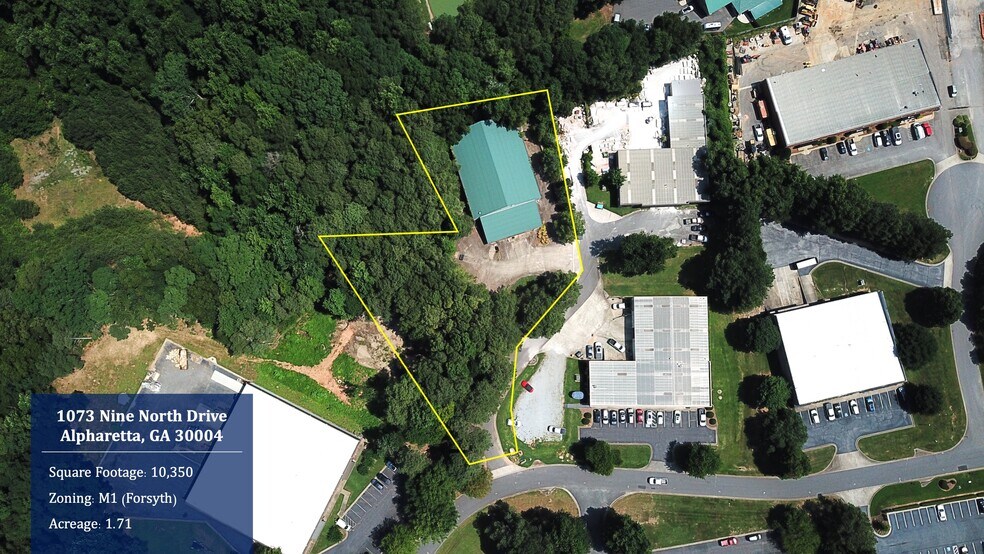Primary Photo Of 1073 Nine North Dr, Alpharetta Warehouse For Sale
