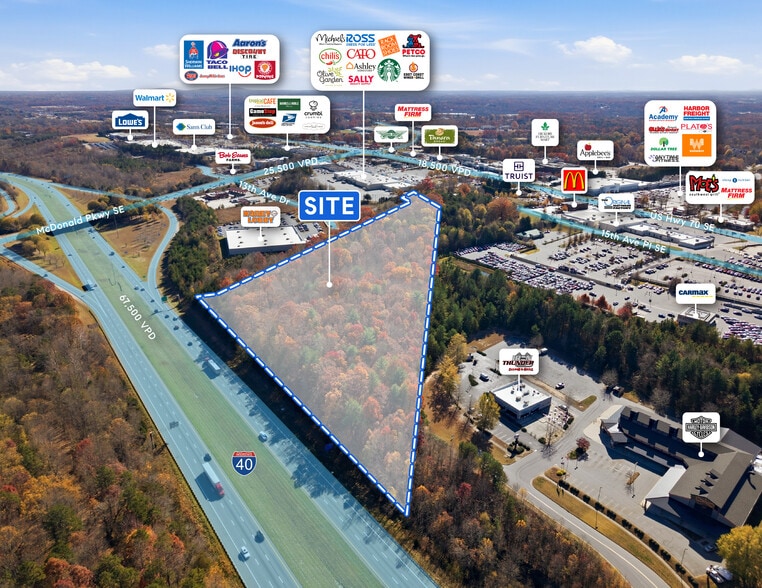 Primary Photo Of 2151 21st St Ln SE, Hickory Land For Sale