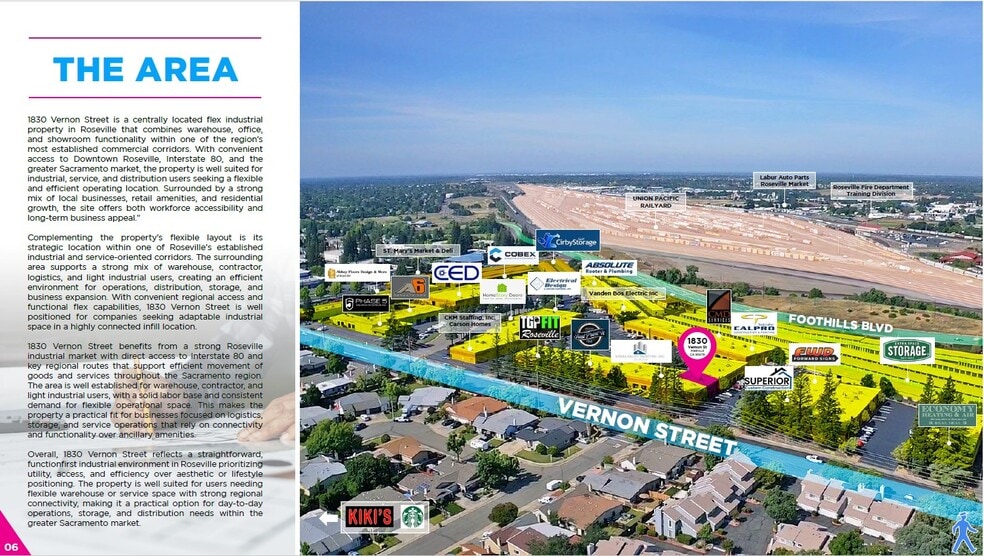 More Photos Of 1830 Vernon Street, Roseville Warehouse For Lease