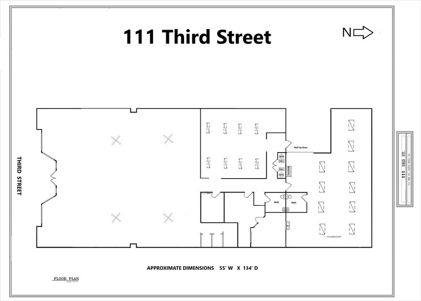 More Photos Of 111 3rd St, Santa Rosa Storefront Retail Office For Sale