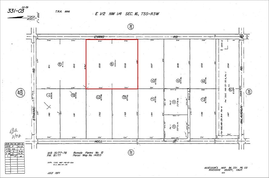 More Photos Of SWC Ethanac Rd @ Evans Rd, Menifee Land For Sale