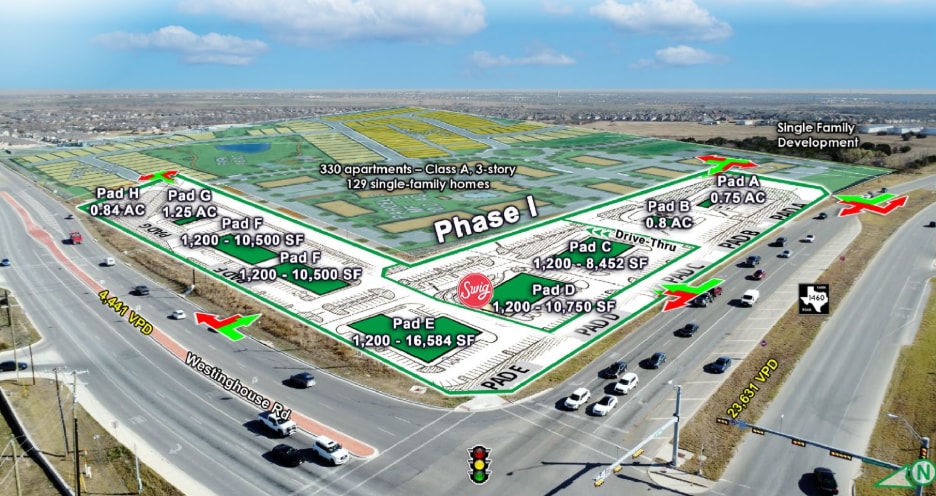 Primary Photo Of SE Corner Westinghouse Road and FM 1460, Georgetown Unknown For Lease