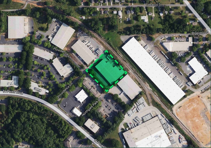 More Photos Of 4409 Providence Ln, Winston-Salem Warehouse For Lease