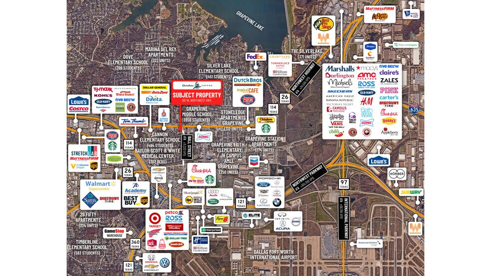 More Photos Of 897 W. Northwest hwy, Grapevine Fast Food For Sale