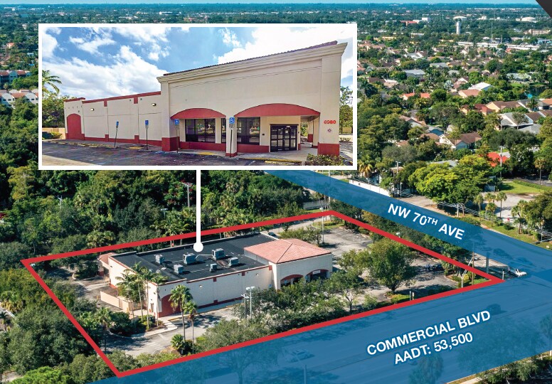 Primary Photo Of 6980 W Commercial Blvd, Lauderhill Drugstore For Lease