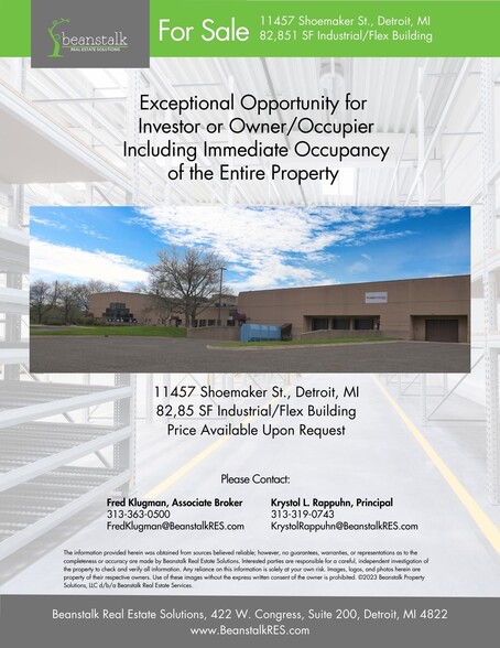 More Photos Of 5600 Saint Jean St, Detroit Flex For Sale