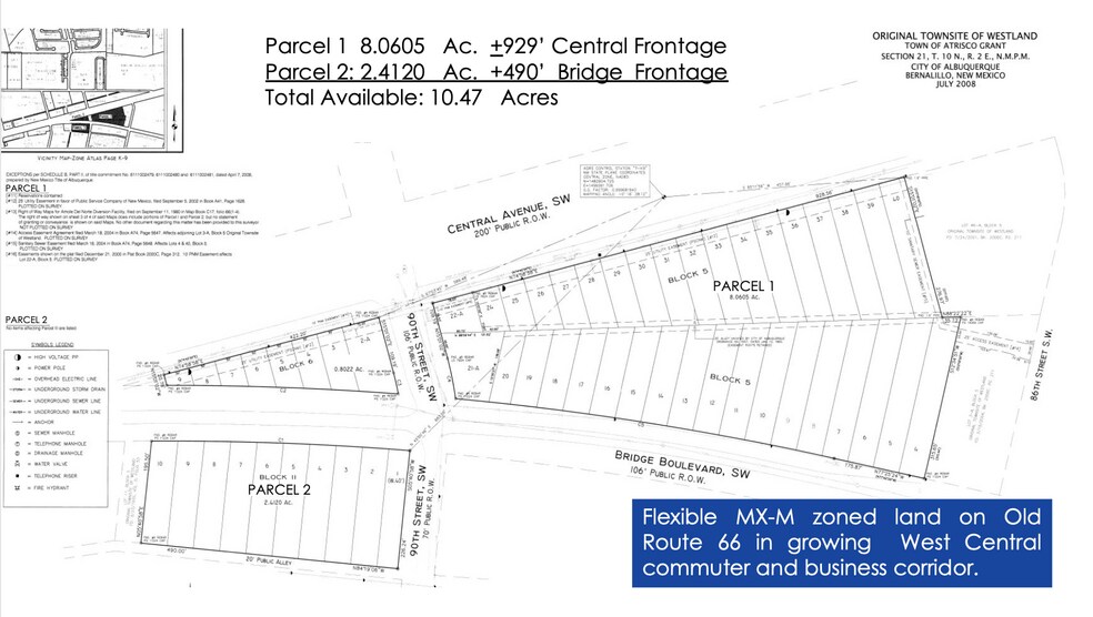 More Photos Of 9110 Central Ave SW, Albuquerque Land For Sale