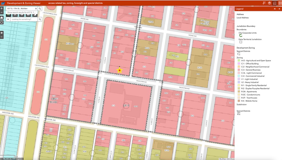 More Photos Of 617 17th, McAllen Land For Sale