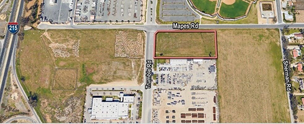 Primary Photo Of 25000 Trumble Rd, Menifee Land For Sale