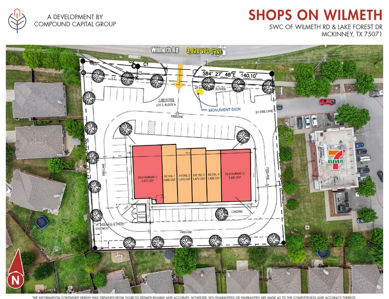 More Photos Of 5049 Wilmeth Rd, McKinney Restaurant For Lease