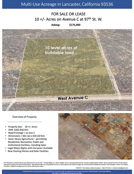 More Photos Of Ave C And 97th St W, Lancaster Land For Sale