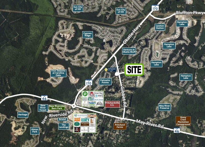 More Photos Of 225-235 Gibbet Rd, Bluffton Mixed Retail For Lease