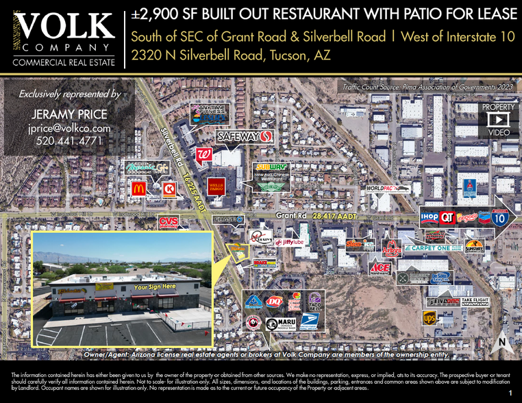 Primary Photo Of 2320 N Silverbell Rd, Tucson Restaurant For Lease