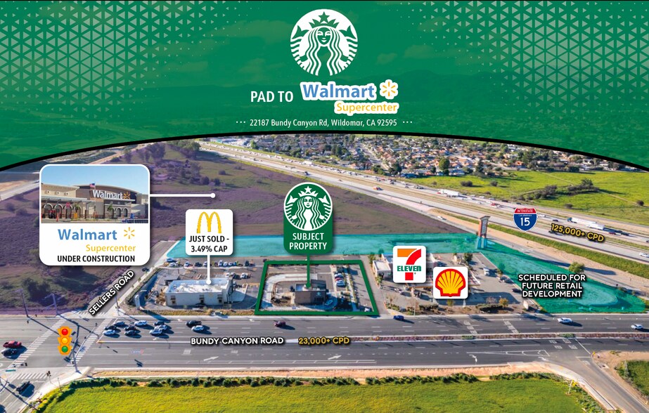 Primary Photo Of 22187 Bundy Canyon rd, Wildomar Fast Food For Sale