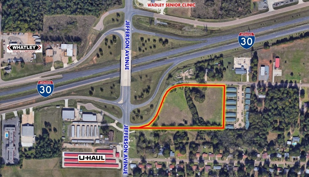 More Photos Of Jefferson Avenue and Interstate 30, Texarkana Land For Sale