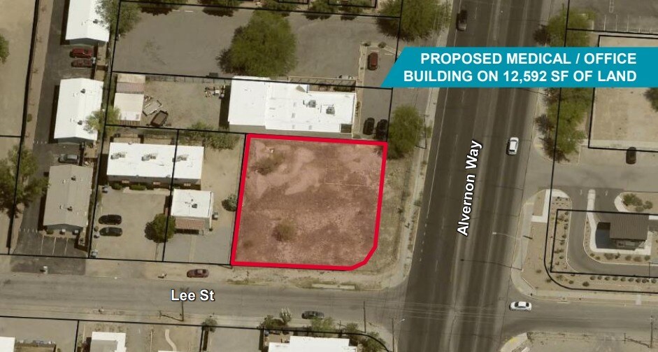 Primary Photo Of 1601 N Alvernon Way, Tucson Land For Lease