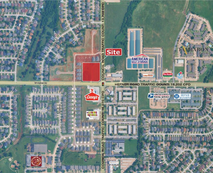 Primary Photo Of 8005 W. Hefner Road, Oklahoma City Land For Sale