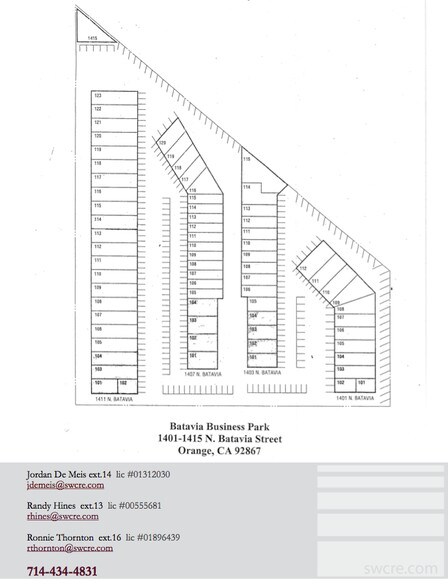 More Photos Of 1411 N Batavia St, Orange Light Manufacturing For Lease