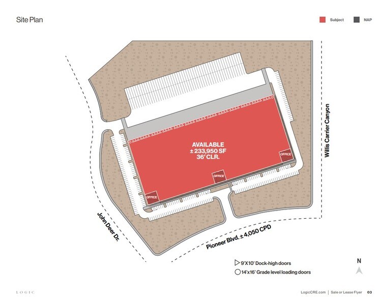 More Photos Of 1401 Pioneer, Mesquite Industrial For Sale