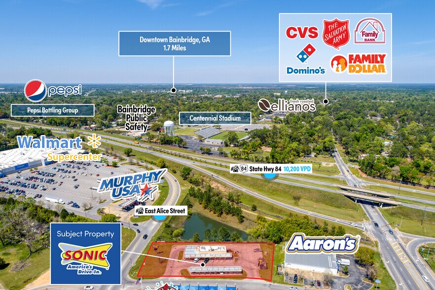 More Photos Of 711 E Alice St, Bainbridge Fast Food For Lease