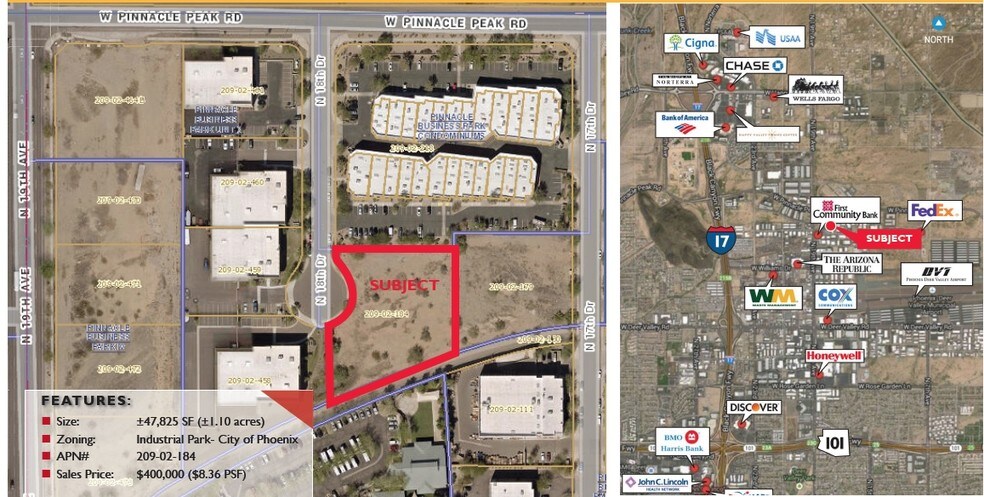 Primary Photo Of 23311 N 18th Dr, Phoenix Land For Sale