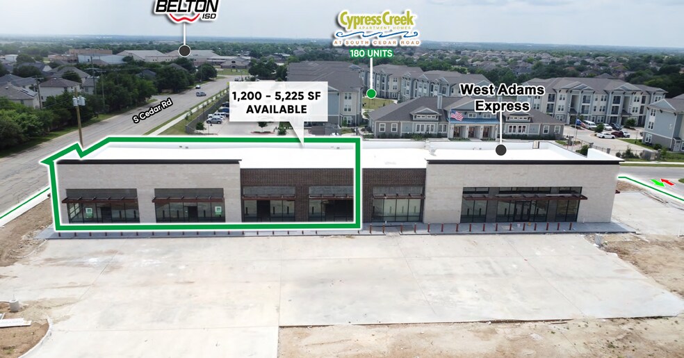 Primary Photo Of 8845 W Adams Ave, Temple General Retail For Lease