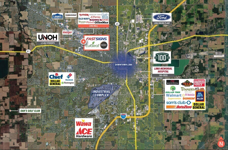 More Photos Of 2151-2161 Elida Rd, Lima Freestanding For Sale