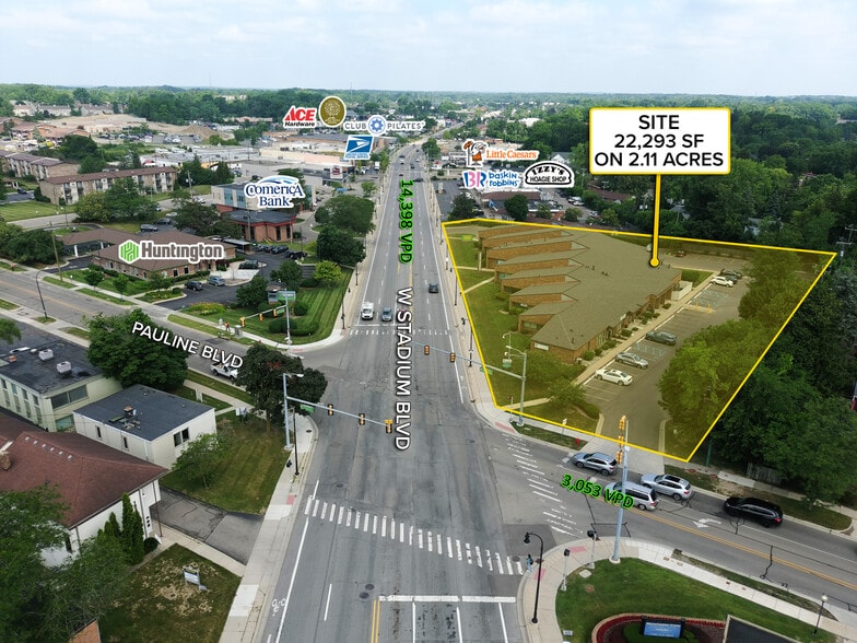 Primary Photo Of 1880-1898 W Stadium Blvd, Ann Arbor Medical For Sale