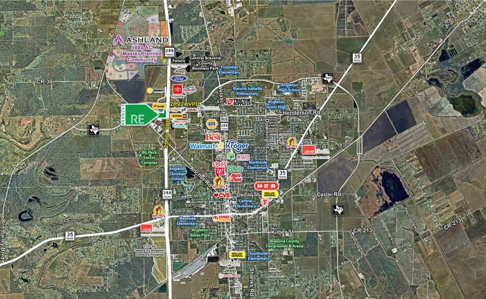 More Photos Of 40290 HWY 288, Angleton Land For Sale