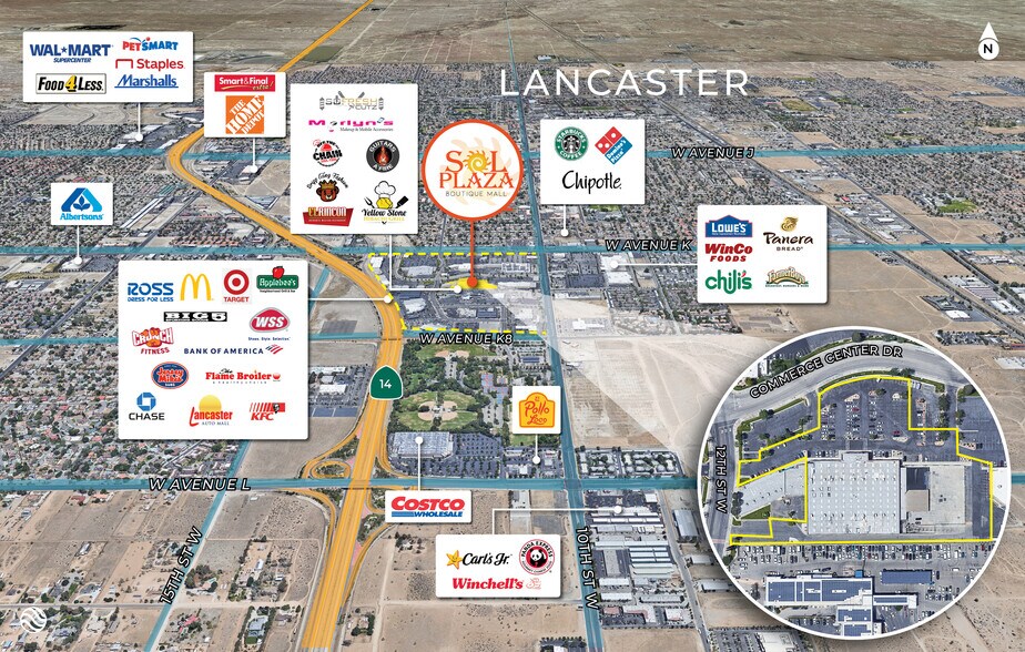 More Photos Of 1140 Commerce Center Dr, Lancaster General Retail For Sale