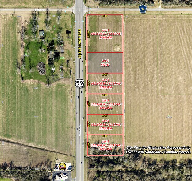 More Photos Of Al-59 @ CR 36, Summerdale Land For Sale
