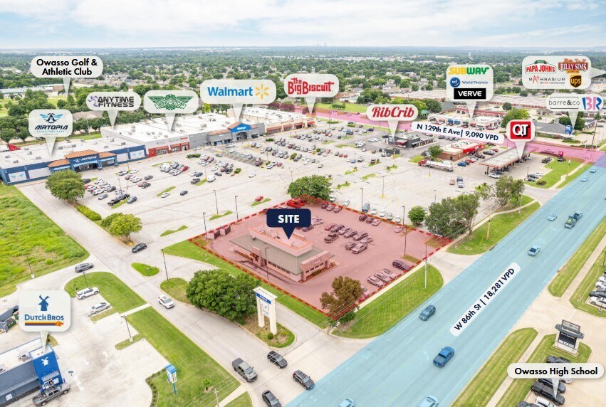More Photos Of 12707 E 86th Pl N, Owasso General Retail For Sale