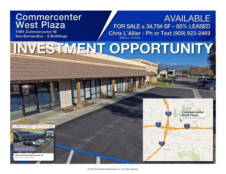 More Photos Of 1894 Commercenter West Dr, San Bernardino Light Distribution For Sale