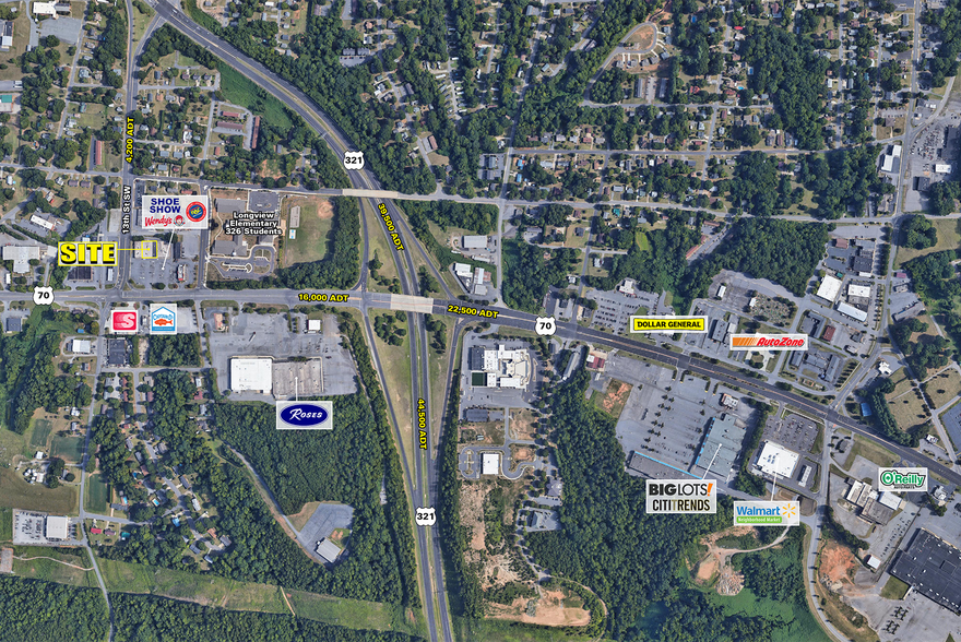 More Photos Of 1234-1246 Us Highway 70 SW, Hickory Unknown For Lease