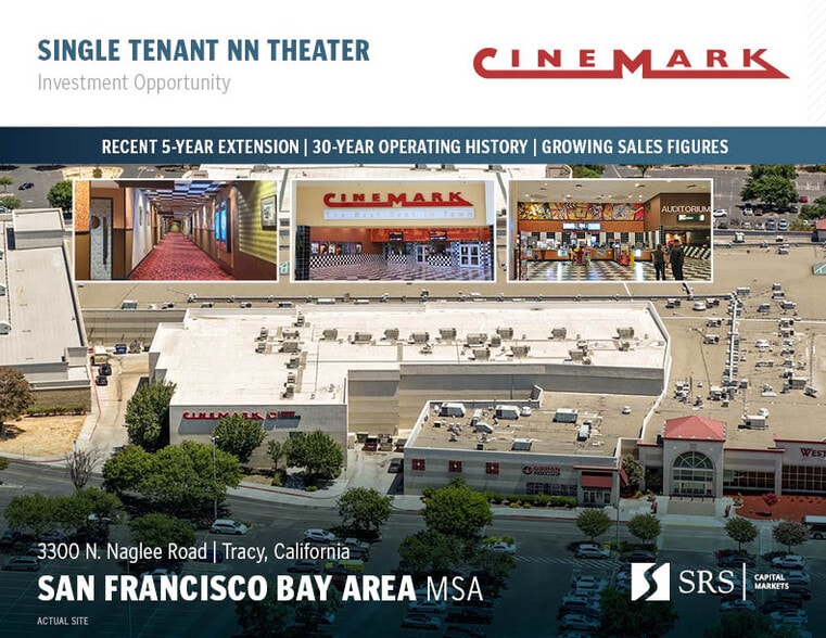 Primary Photo Of 3300 N Naglee Rd, Tracy Movie Theatre For Sale