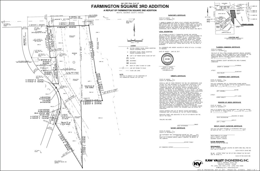 More Photos Of Central & Ridge, Wichita Land For Sale