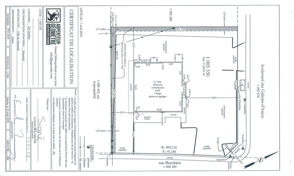 More Photos Of 6900 Boul Des Galeries D, Montréal Land For Sale