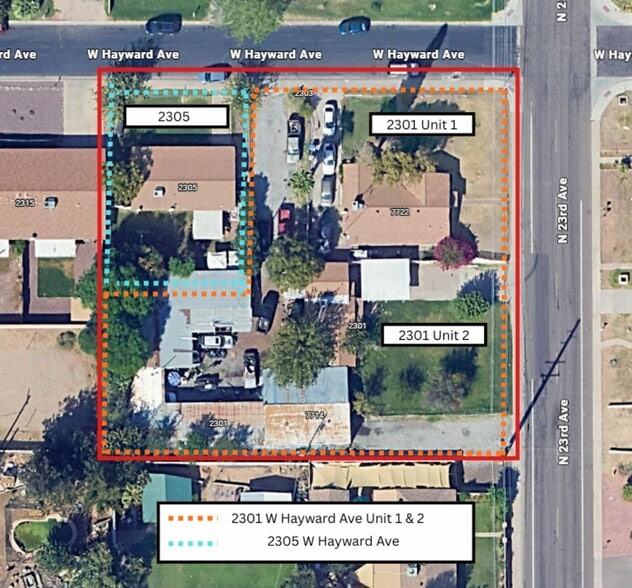 Primary Photo Of 2301 W Hayward Ave, Phoenix Apartments For Sale