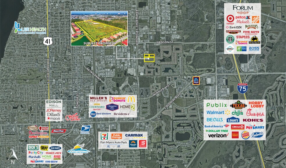 More Photos Of 3840 / 3841 Van Buren, Fort Myers Land For Sale