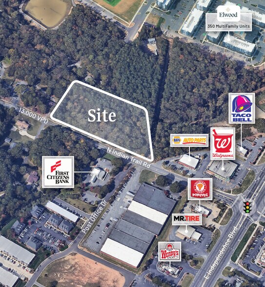 More Photos Of 500 Indian Trail Rd, Indian Trail Land For Sale